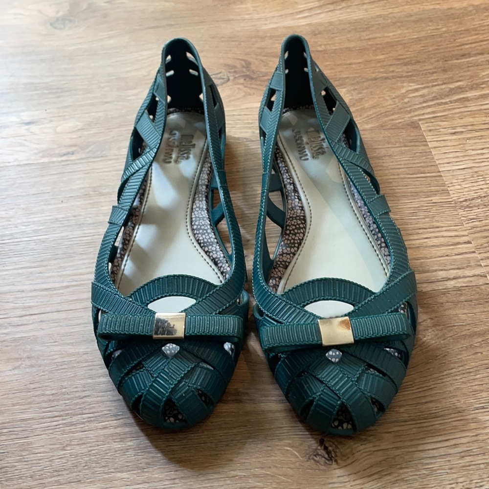 Melissa Jason wu jelly shoes, size 8